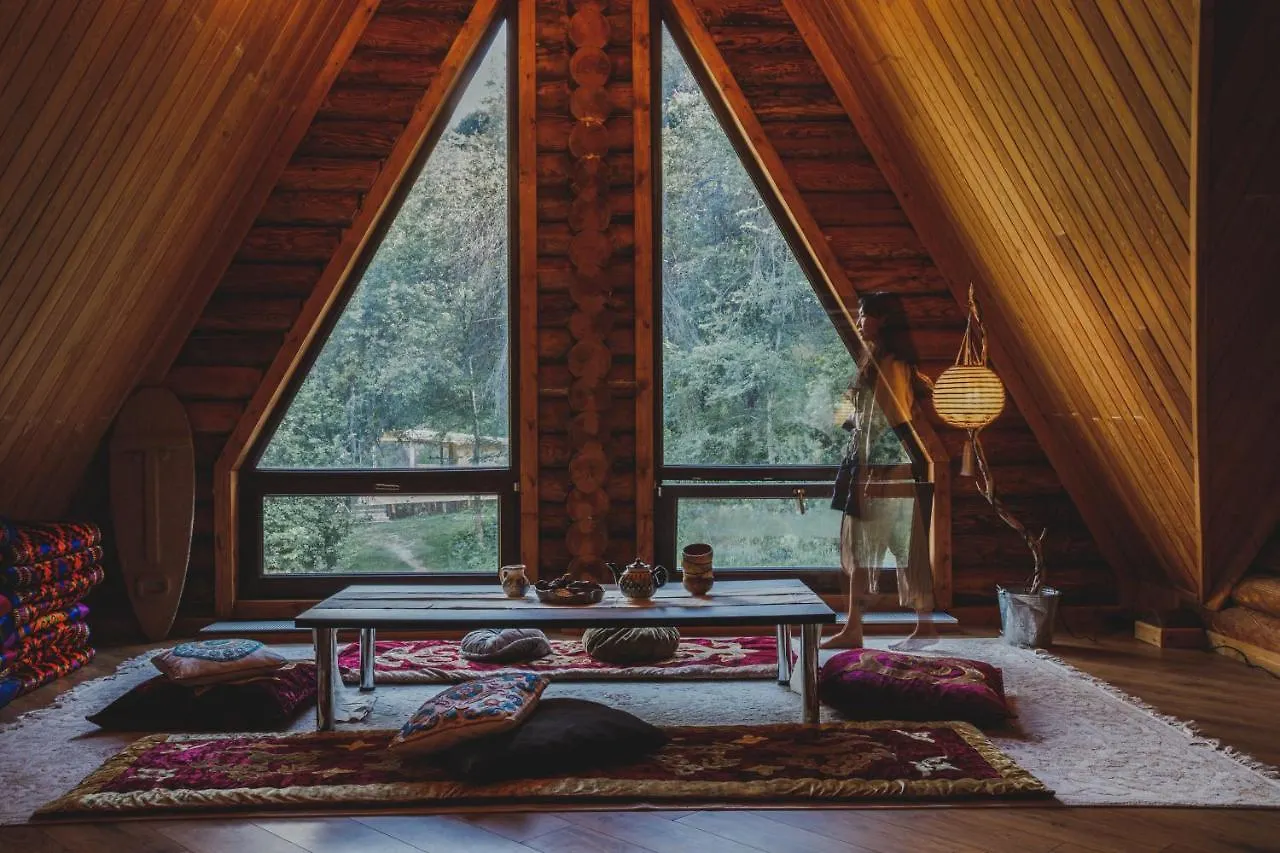 Guest house Sabay Sai Wooden Guesthouse In The National Park Almaty Kazakhstan
